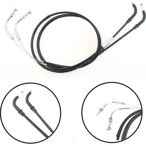 Motorcycle 1 Pair Throttle Line Cable High Quality Steel XJR400 Throttle Cable Wire Line For Yamaha XJR400 XJR 400