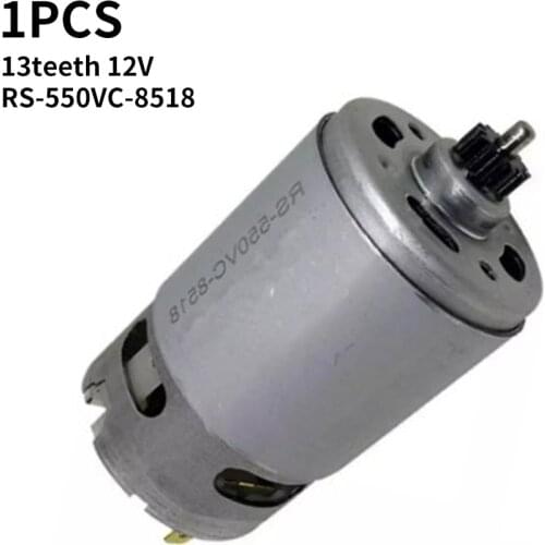 1pc 13-tooth RS-550VC-8518 Motor 12V Replaces FOR BOSCH GSR GSB 12-2-LI 120-LI GSR12-2-LI GSR12-LI GSB120-LI GSR120-LI