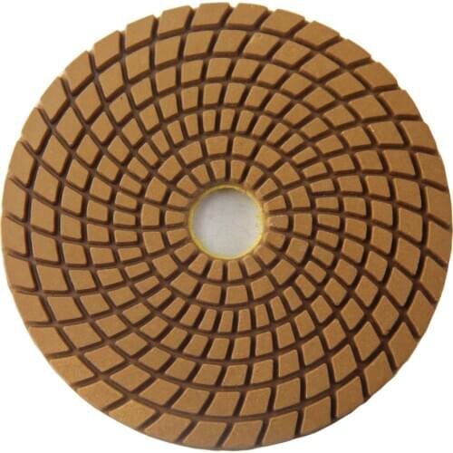4 Inch 100mm Diamond Polishing Pad Wet Polishing Pads For Granite Stone Concrete Marble Floor Grinding Discs Set Grit 50#-3000