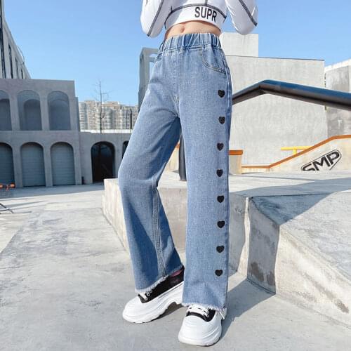 Girls Cargo Pants Striped Pattern Kids Trousers For Girls Casual Style Kids Pants Autumn Winter Girls Clothing 6 8 10 12 14