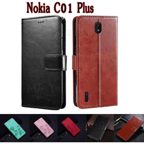 Cover For Nokia C01 Plus Case Etui Wallet Stand Funda Book On Nokia C01Plus Case Flip Leather Magnetic Card Phone Hoesje Coque