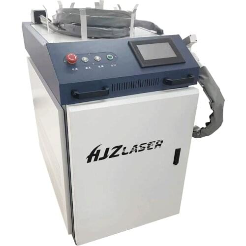 HJZ Hotsale 500kw hand-held fiber laser welding machine with Raycus laser source for stainless steel and carbon steel