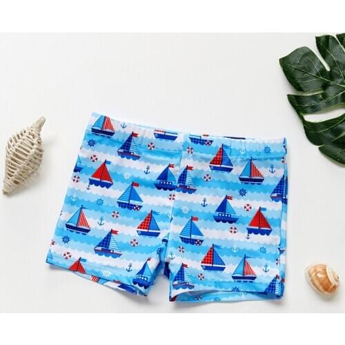 2020 New BoysTrunks Striped Boys Swimming Trunks Swimsuit 2-10Years Childrens Swimwear Kids Trunk Boys Bathing Suit