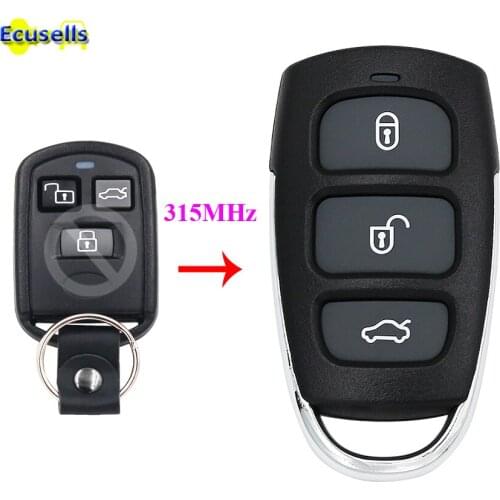 Upgraded 3 buttons Remote Car Key Control 315MHZ for Hyundai Sonata 2001-2005