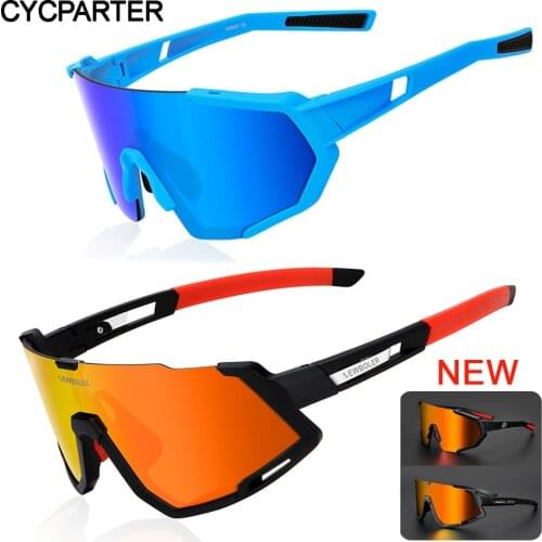 Mens Glasses Cycling Glasses New Bicycle Outdoor Sports Sunglasses Womens Eyewear MTB Road Bike Goggles Polarized Bike Eyewear