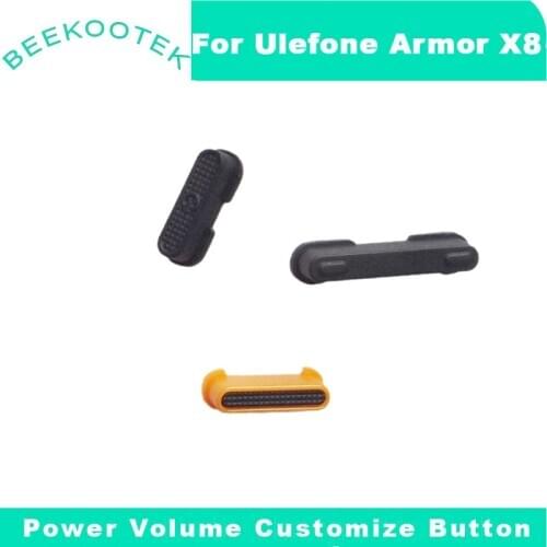 New Original Ulefone Armor X8 power+volume key module customize button key for Ulefone Armor X8 Mobile Phone