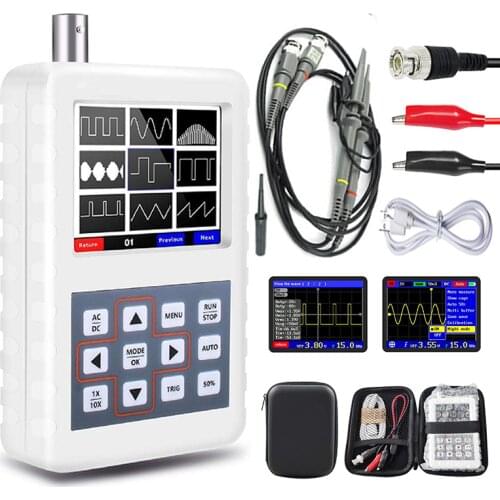 Cleqee DSO PRO 5MHz Handheld Mini Digital Oscilloscope 20MSps Sampling Rate Portable Device