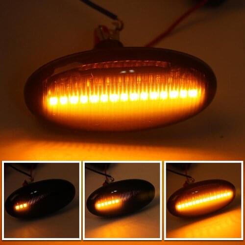 LED Side Marker Light Repeater Lamp For Mazda 2 3 5 6 BT-50 MPV Dynamic Turn Signal Side Marker Light Sequential Blinker Light