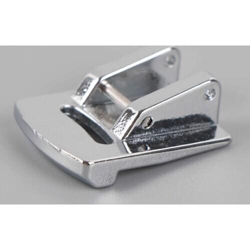 1PC Singer Janome Sliver Tone Stainless steel Rolled Hem Curling Sewing Presser Foot For Sewing Machine