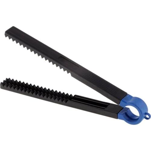 Durable Plastic Fishing Gripper Grabber Fish Controller Fish Body Clamp Holder Plier Black