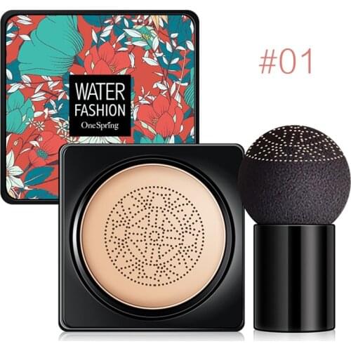 Mushroom Head Makeup Air Cushion Moisturize Foundation Air-permeable Natural Brightening Face Makeup BB Cream Cosmetics