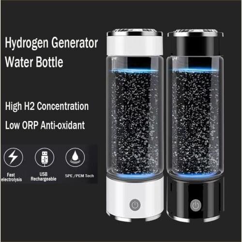 DrVoda Japanese Titanium Ionizer Quality Hydrogen-Rich Water Cup Maker Generator Super Antioxidants ORP Hydrogen Bottle