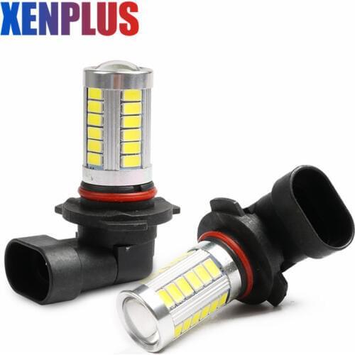 Xenplus 2pcs Car Fog Light HB4 HB3 9005 9006 LED 33 SMD 5730 Running Lights Driving Bulbs Lamp 850lm 6000K DC 12V