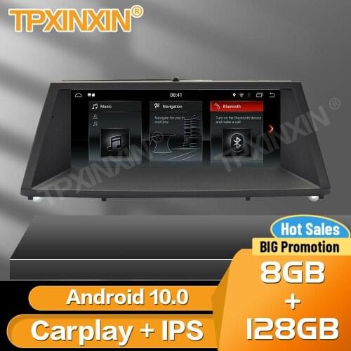 Carplay Car Radio Stereo Receiver Android For BMW X5 E70 F15 F85 X6 E71 F16 F86 2010 GPS Navigation Player Auto Audio Head Unit