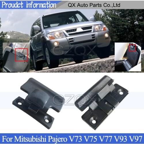 CAPQX Armrest Box Lock Cover Upper Or Lower For Mitsubishi Pajero V73 V75 V77 V93 V97 Armrest box lock