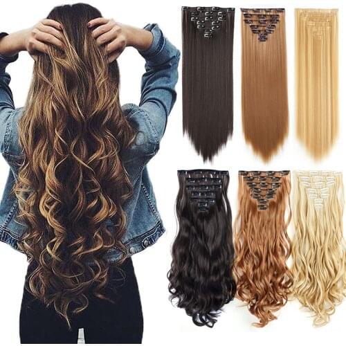 Colorful Girl Hair Extensions & Wigs
