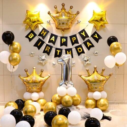 Girlfriend boy adult birthday decoration scene layout