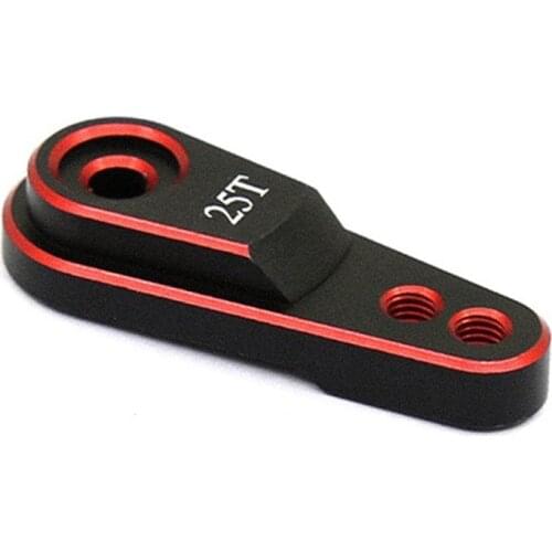 For 1/10 RC Crawler Traxxas TRX4 Metal Upgrade Parts Hard Aluminum Alloy 25T M3 Steering Link Servo Arm Horn