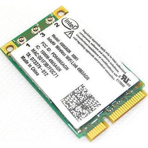 Wireless Adapter Card for Intel Dual band -N WiFi Link 4965 AGN 4965agn Mini PCI-E 300Mbps 802.11n 2.4/5 GHz for HP 441086-001