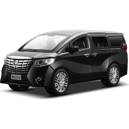 1:24 Model Car Boy Sound Light Toy Car Childrens Toy Gift Collection with Acousto-optic Return Force ALPHARD