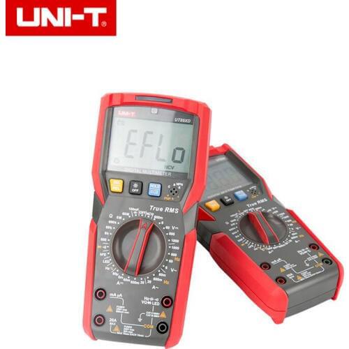 UNI-T UT89X/UT89XD True RMS Digital Multimeter 20A High Current Multimeter NCV Capacitor Temperature Test