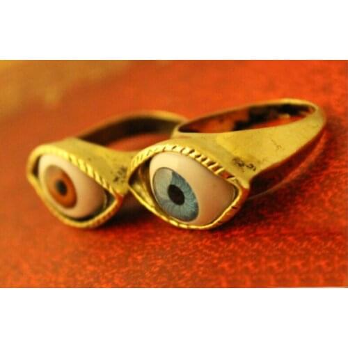Evil Eye Ring For Mens Rings For Women Halloween Rings Kids Korea Jewelry Simple Ring Gift For Men Aristocats Hiphop/Rock Party