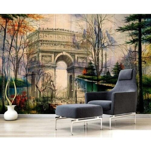 Custom wallpaper large landscape trees large living room decoration painting home decoration bedroom background 3d wallpaper