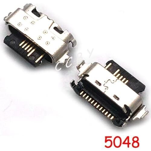 10PCS For Alcatel 3X 2019 5048 5048A 5048U 5048Y Micro Usb Charging Connector Plug Dock Socket Port