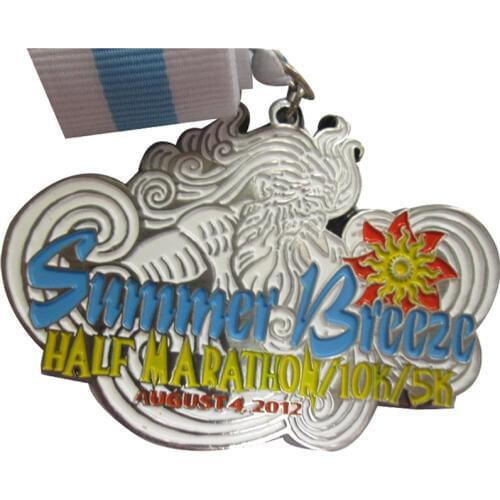 OEM Promotional Medals with Customized Logo for Championship low price custom sports medals with ribbons