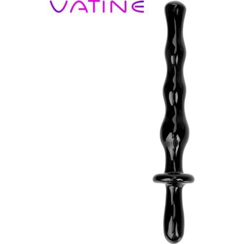 VATINE Anal Plug Erotic Toy Butt Beads Black Double Ends Sex Toys for Women Prostate Massage Female Masturbation