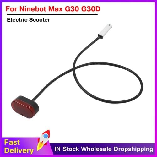 Rear Fender Tail Light For Ninebot Max G30 Electric Scooter Waterproof Safety Signal Warning light Brake Light Accessories