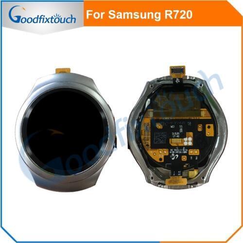 LCD Screen For Samsung Gear S2 R720 SM-R720 LCD Display Touch Screen Digitizer Assembly With Frame Replacement Parts