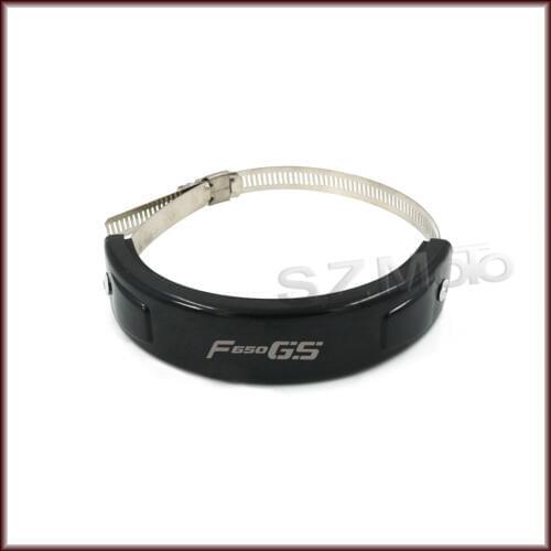 For BMW F650GS F650 Motorcycle Accessories Universal Silencer/Round Oval Exhaust Protector Can Cover Fit Scope 100MM-140MM