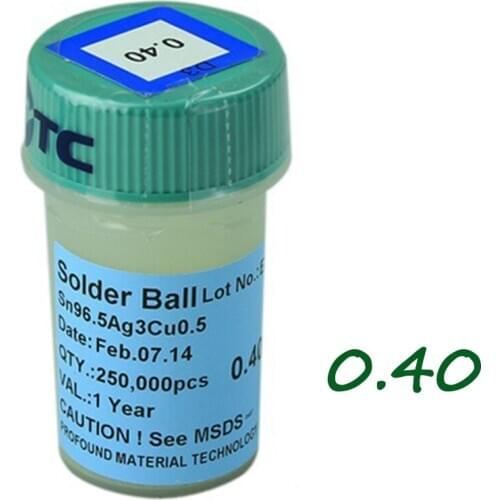 Lead-free BGA Solder Balls 0.4mm 250k Welding Accessories
