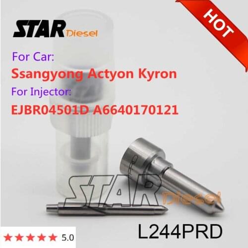 STAR Diesel L244PRD Injector Nozzle Kits L244 PRD Sprayer Assy For Ssangyong Actyon Kyron EJBR04501D A6640170121