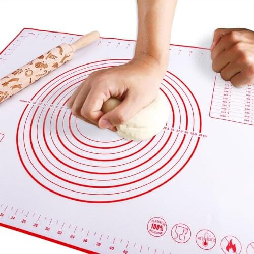 Kitchen Tools Reusable Silicone Baking Mat Eco-Friendly Mat For Rolling Dough Pad Non-stick Oven Patisserie Baking Accessories