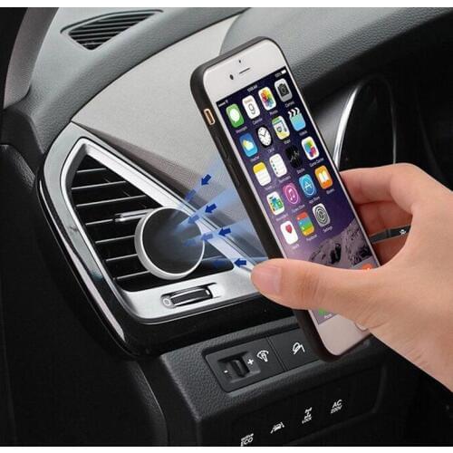 Mini Car Phone Holder 360 Degree Rotatable Magnetic Mount Stand For Volkswagen POLO Golf 6 7 Passat B5 B6 B7 Bora MK5 MK6 Tiguan