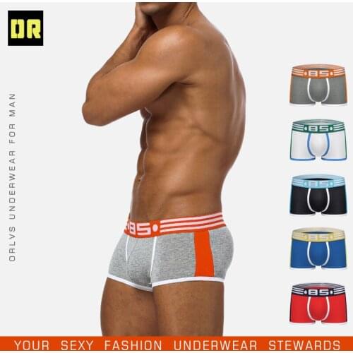 85BS mens underwear U convex design cotton body breathable bag four-corner pants manufacturer wholesale BS101T