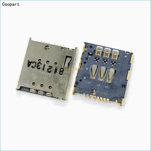 2pcs/lot Coopart New SIM Card Reader Holder Connector Socket Slot replacement for Meizu MX4 Pro MX3 MX2 MX4 top quality