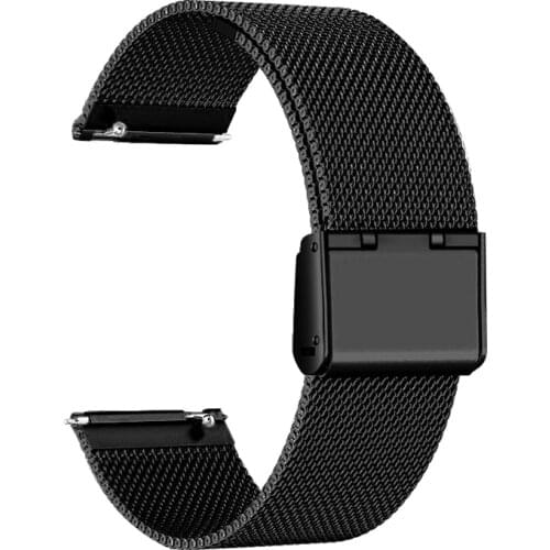 Stainless Steel & Silicone Wrist Strap for I5 Smart Watch