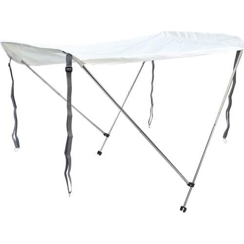 Folding Inflatable Boat Sun Umbrella Sailing Awning Roof Top Cover Fishing Tent Fishing Boat Sun Shade for 3-4 Person Boat