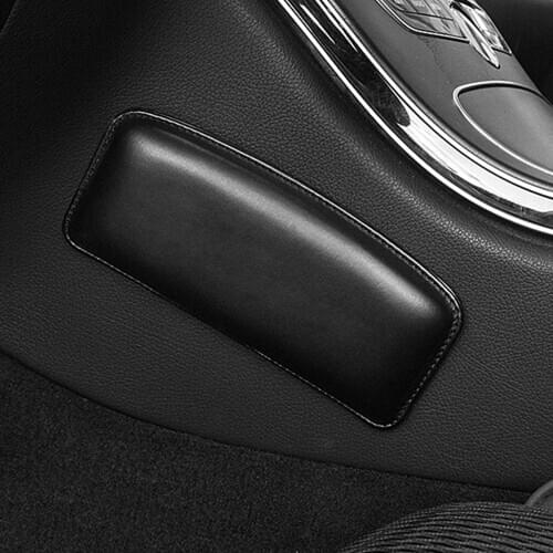 Comfortable PU Leather Car Knee Pad Cushion for Car Interior Pillow Elastic Cushion Memory Foam Auto Car Accessories