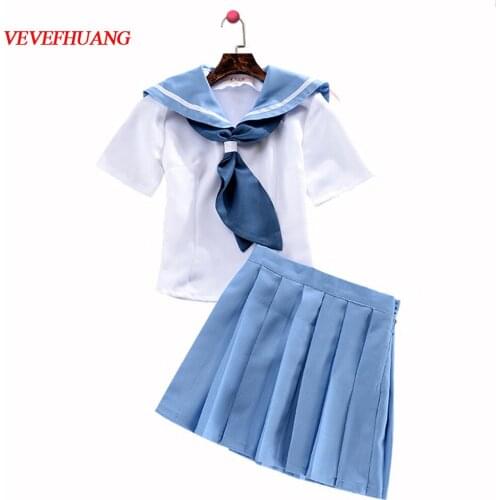 VEVEFHUANG Anime KILL la KILL Cosplay Mako Mankanshoku Costumes Uniform Top Skirt Role Playing Clothes Women Halloween Party