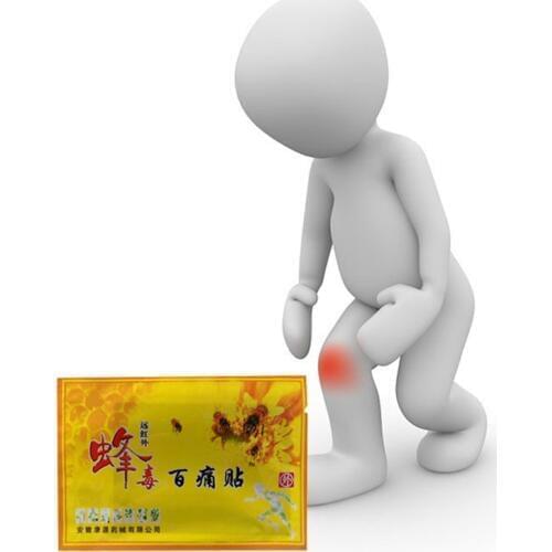 10Bags Bee venom Analgesic plaster Balm Joint Pain Patch Neck Back Body Massage Relaxation Pain Killer Body Massage Relax