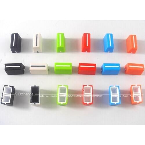 18pcs Straight Slide Potentiometer Cap / 22mm * 14mm For RANE TTM-54 56 57 61 68 Sixty-Eight Fader Cap