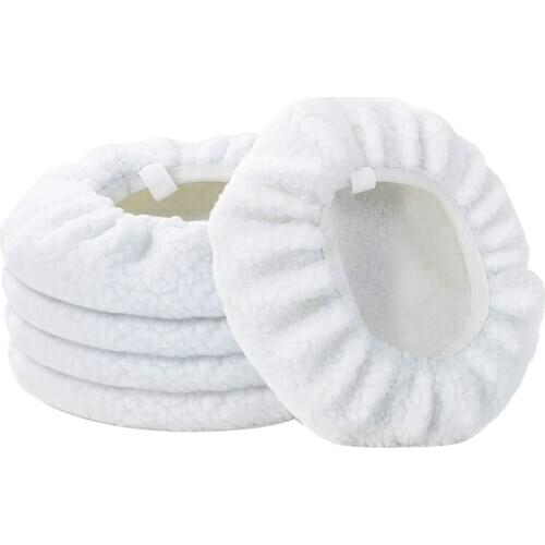 5 Pcs 10 INCH Bonnet Polisher Polish Pad Polishing Buffling Car Buffer Waxer