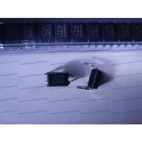 50PCS/LOT PC817 817 DIP4 OPTOISOLATOR 5KV TRANS