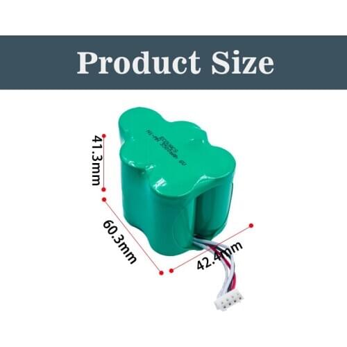 NEW 6V Rechargeable battery 3500mAh For Ecovacs Deebot D650 D680 D73 D76 D62 D63 Vacuum Cleaner Sweeping Robot batteries