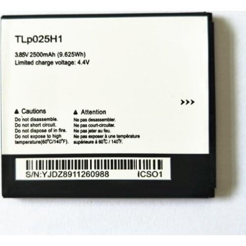 B-TAIHENG New TLp025H1 battery for Alcatel OneTouch POP 4 OT-5051X OT-5051D 5051X 5051D 5051 Pop 4 (5.0) TLp025H7 mobile phone