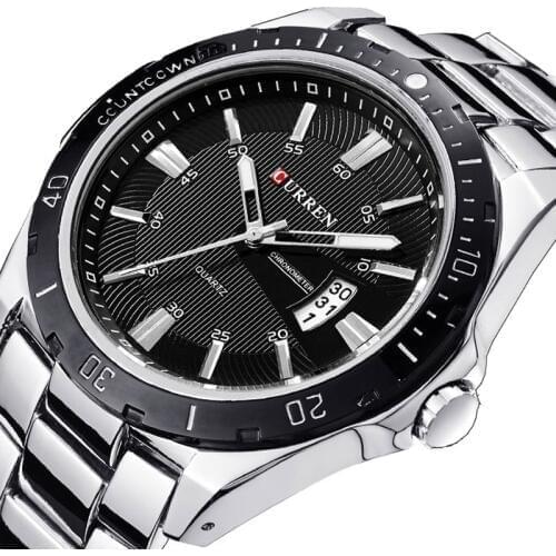 Watches men luxury brand Watch CURREN quartz sport military men full steel wristwatches dive 30m Casual watch relogio masculino